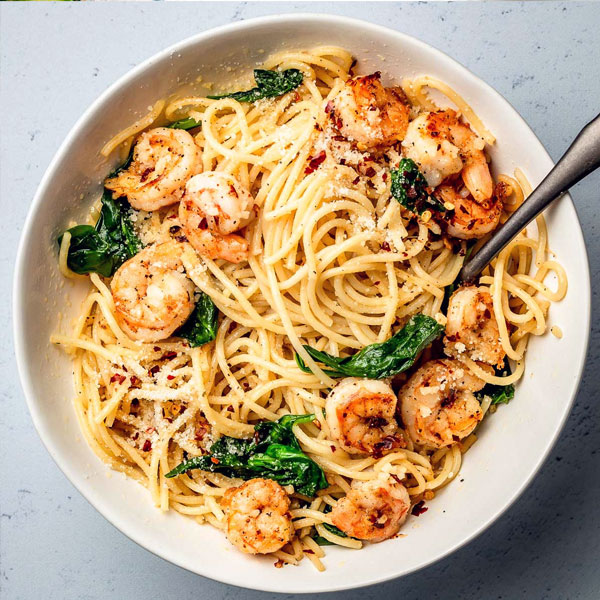 Italian-inspired Vegetarian Garlic Butter Pasta